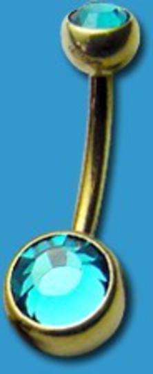 Zircon gold and blue zircon crystals