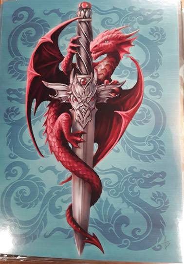 Dragon on Sword Gift Card image 0