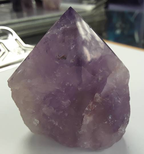 Amethyst Crystal Point cm15 image 0