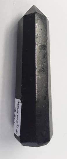 Black Tourmaline Crystal Point (F220) image 0