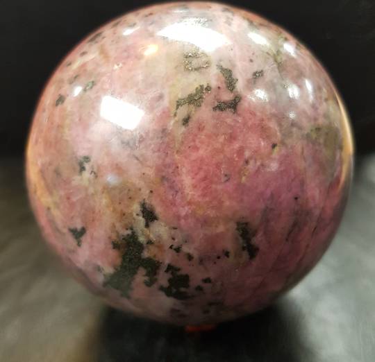 Rhodonite Crystal Ball image 0