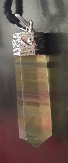 Basic Golden Fluorite Pendant image 0