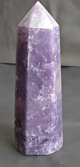 Lepidolite Crystal Point (lw422) image 0