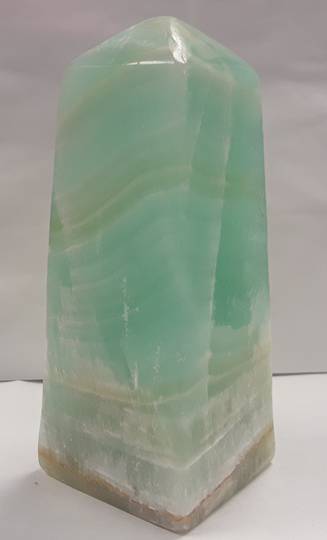 Green Calcite Crystal Point GC6 image 0