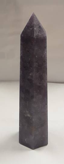 Large Sparkly Lepidolite Crystal Point LP106 image 0