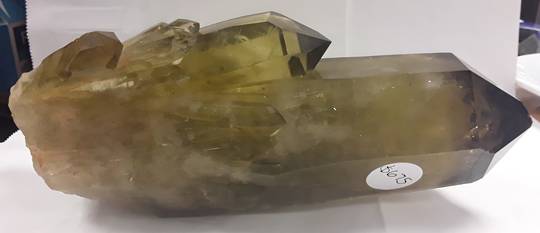 Large Natural Smokey Citrine Point and Cluster image 0