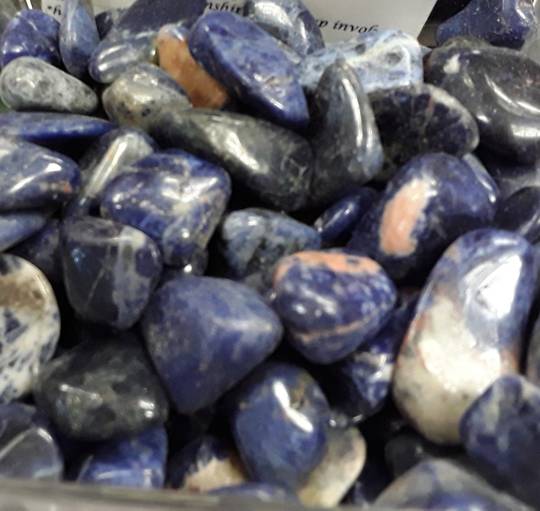 Small Sodalite Tumbled Piece image 0