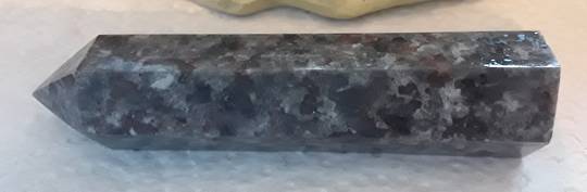 Ruby Mica and Granite Crystal Point B image 0