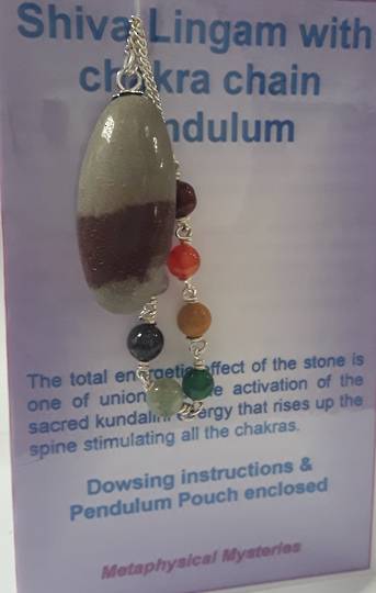 Shiva Lingam Stone Pendulum image 0