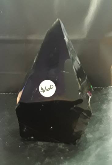 Black Obsidian Crystal Point image 0
