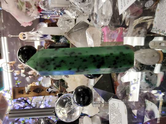 Zoisite and Epidote Crystal Point (b) image 0