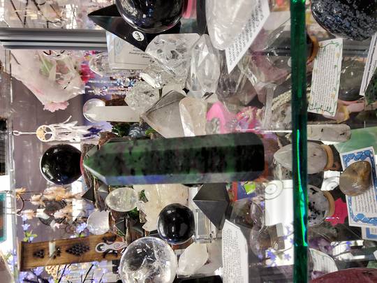 Ruby and Zoisite Crystal Point (A) image 0