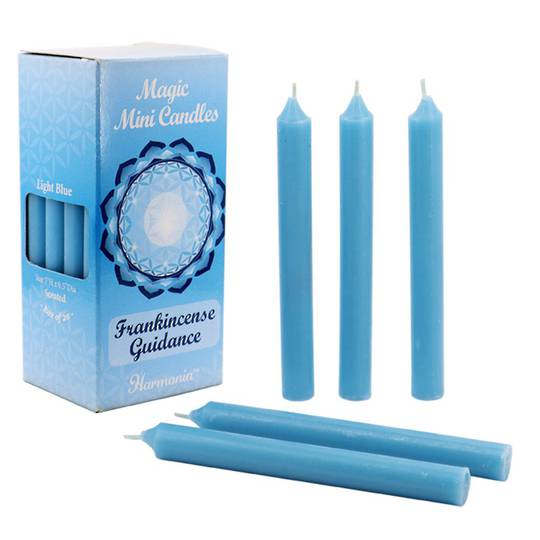MAGIC MINI CANDLES - Guidance Light Blue Frankincense Scented image 0