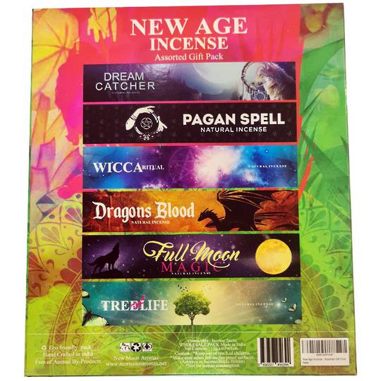 NEW MOON New Age Series Incense Gift Set image 0
