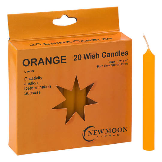 Wish Candle  (20 Pack) Orange image 0