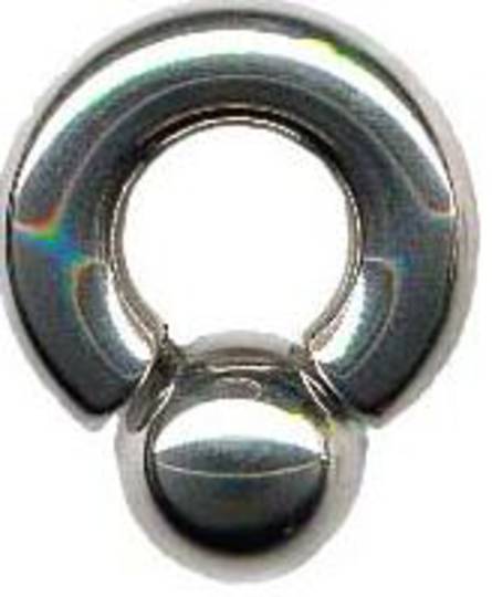10mm screw in ball ring 19mm image 0