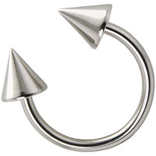 14g Horse Shoe with Cones image 0