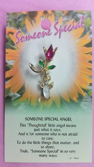 Someone Special Angel Brooch image 0