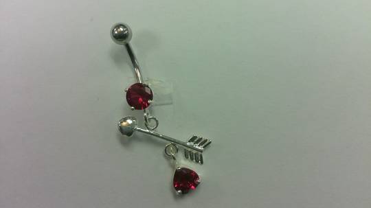 Red Jewelled Arrow Belly Bar image 0