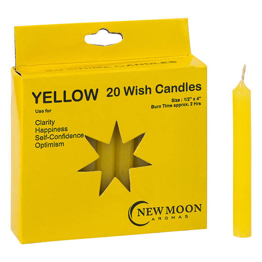 Wish Candle  (20 Pack) Yellow image 0