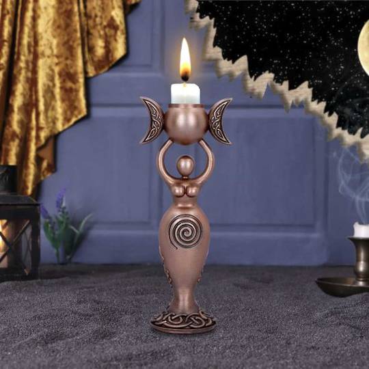 Spiral Goddess Candle Holder 20.3cm image 0