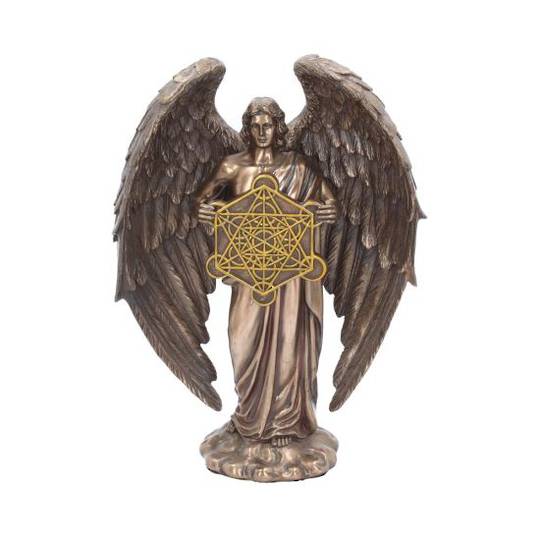 Bronzed Flower Of Life Metatron Archangel image 0
