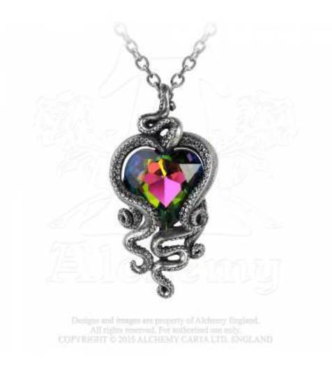 Heart of Cthulhu Pendant and Chain image 0