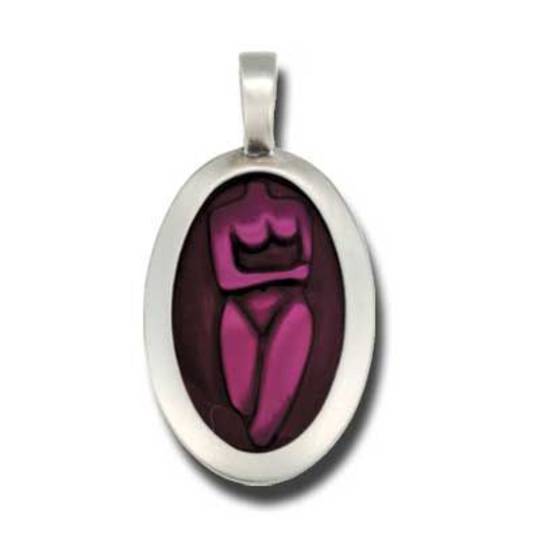 Red NUDE Pendant image 0