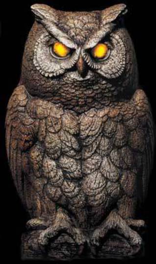 Windstone Editions Owl Sconce image 0