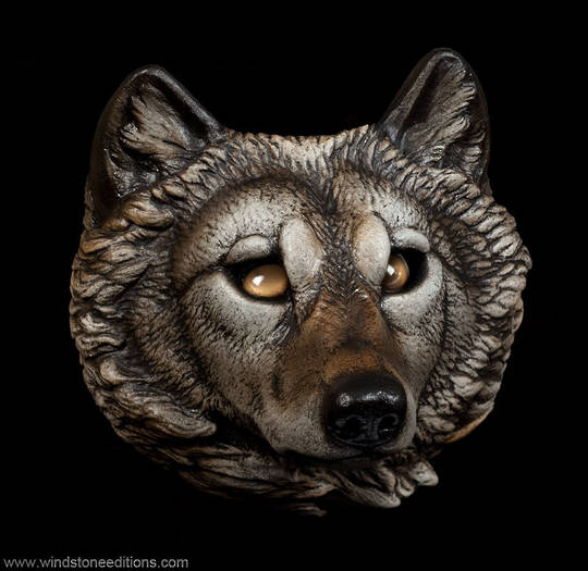 Windstone Editions Wolf Sconce image 0