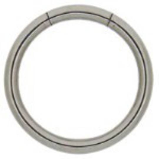6g smooth segment ring 12mm diameter image 0
