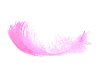 pink feather-104