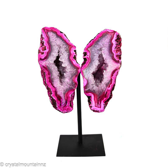 Agate Geode Butterfly