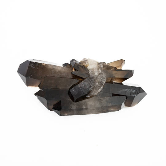 Smoky Quartz Double Terminated Cluster