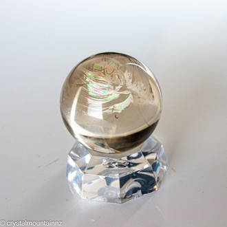Smokey Quartz Crystal Sphere