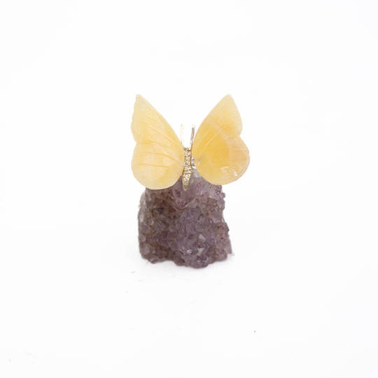 Calcite Butterfly on Druze