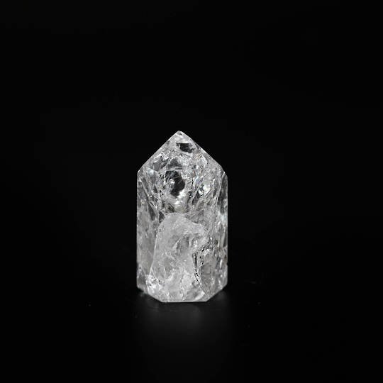 Crackle Quartz Polished Point