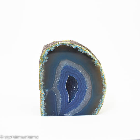 Agate Geode - blue