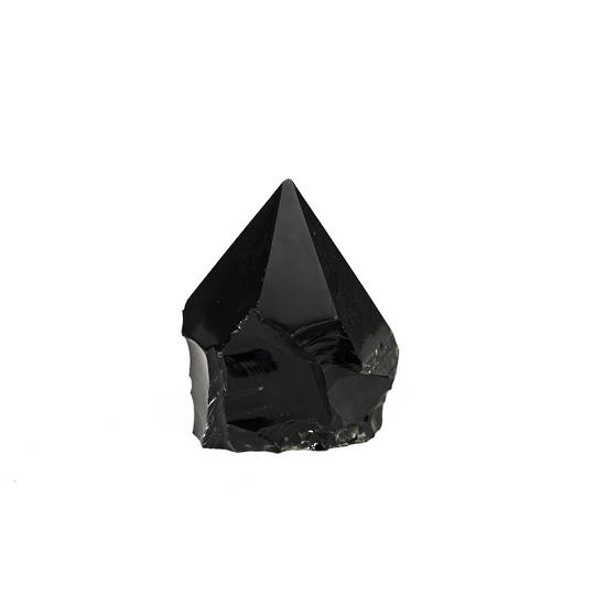 Obsidian Part Polished Point