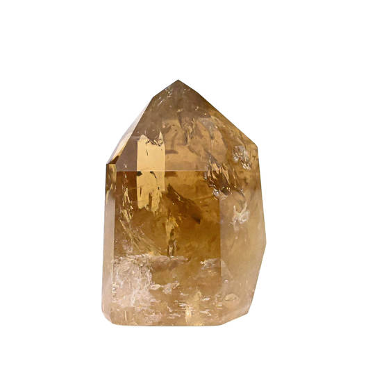 Large Natural Citrine Point