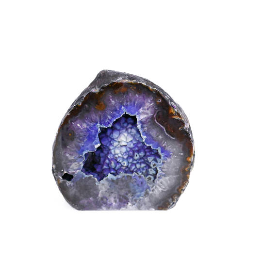 Agate Geode - purple