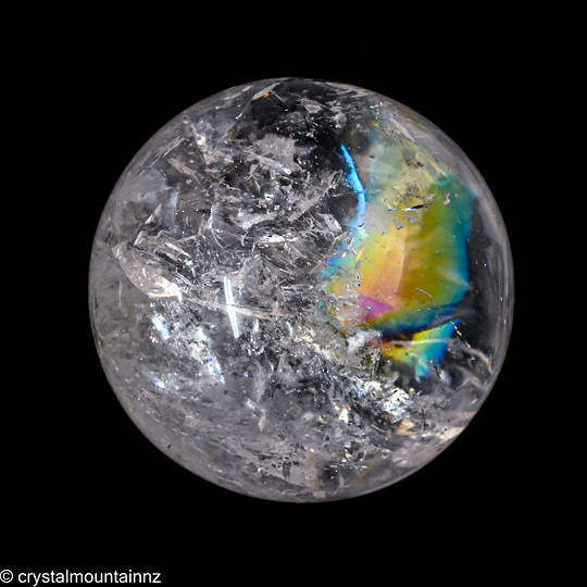 Clear Quartz Crystal Sphere