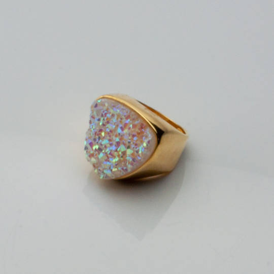 Gold Fill Druze Ring.