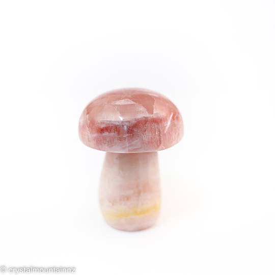 Rose Calcite Mushroom image 0