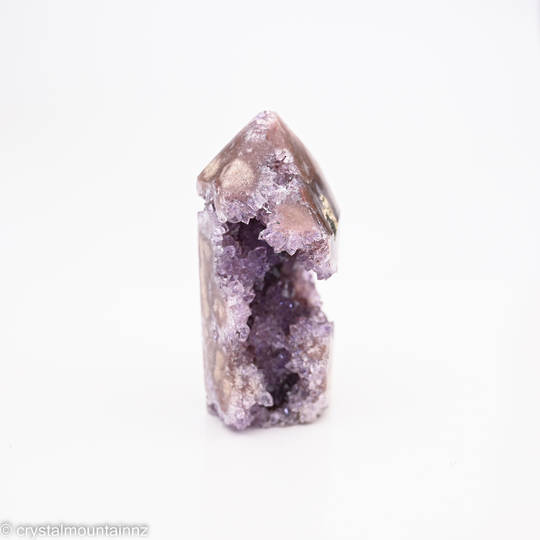 Pink Amethyst Druze Point image 1