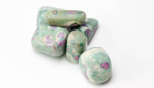 ruby fuchsite Tumbled Stones image 1