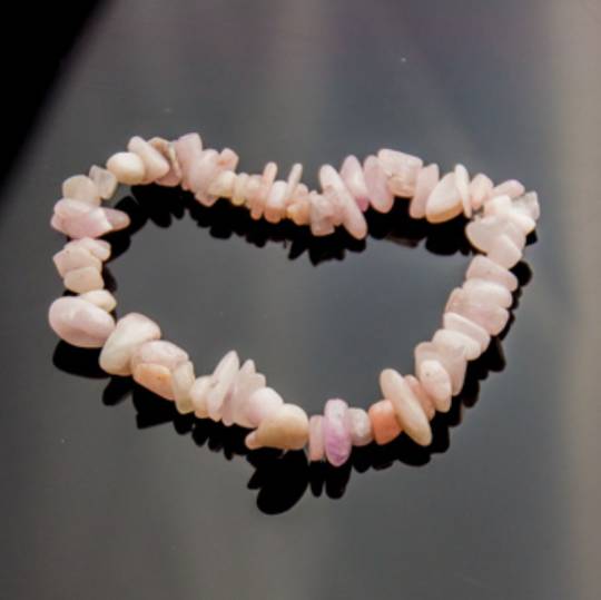 Kunzite Chip Bracelet image 0