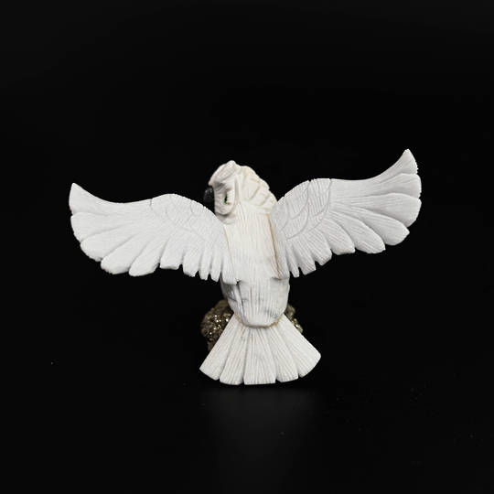 White Marble Owl image 2