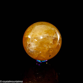 Golden Quartz Sphere image 1
