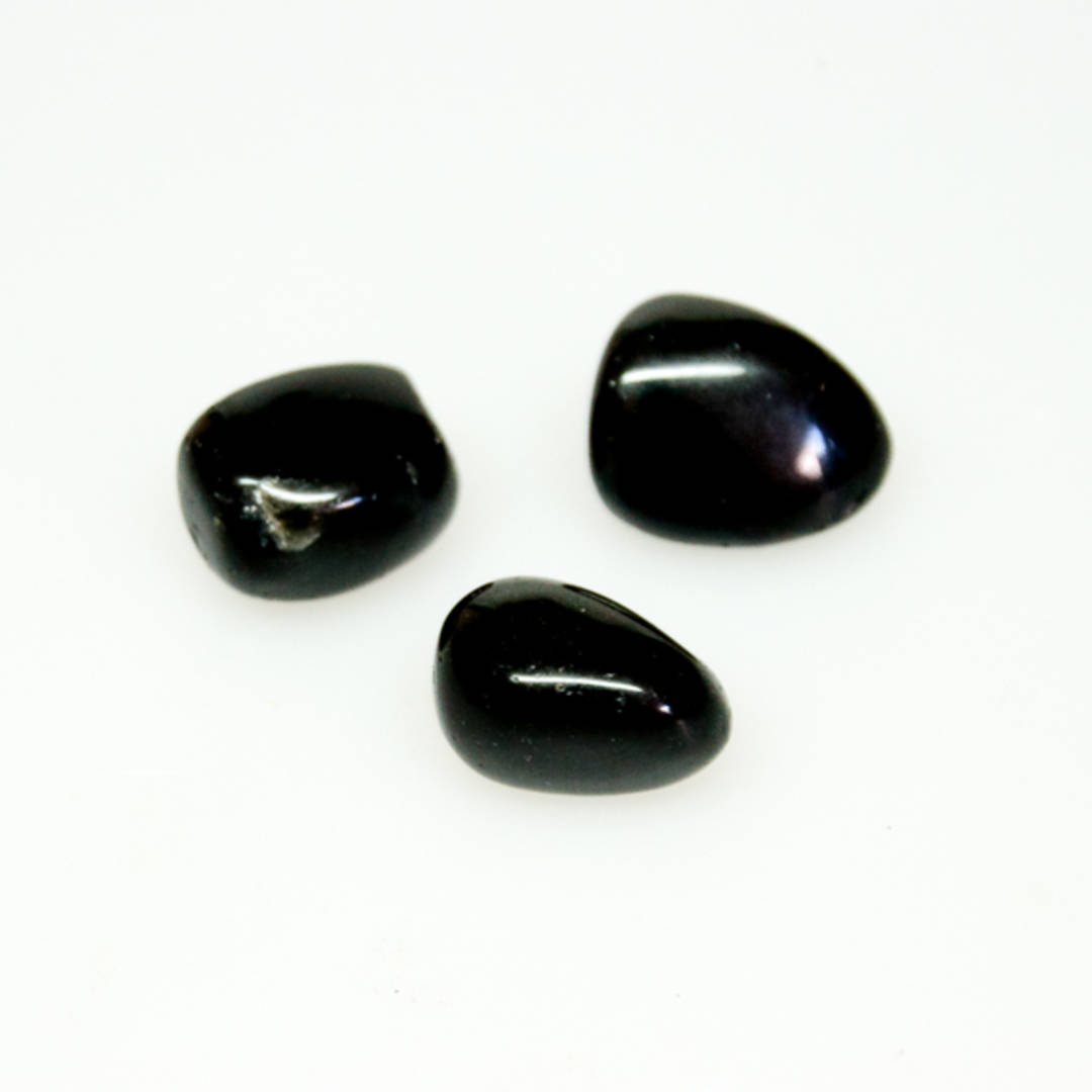 Tumbled obsidian image 0